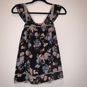 Floral tank top